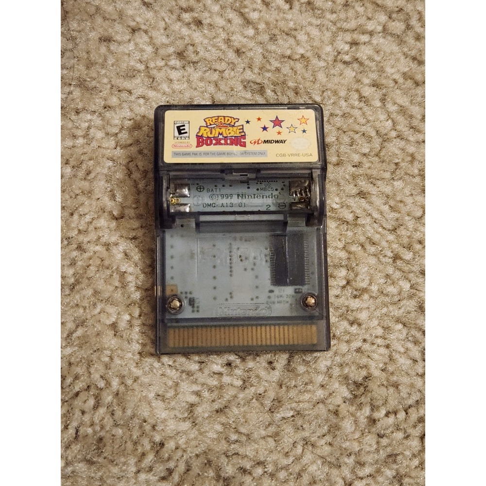 Ready 2 Rumble Boxing Nintendo Game Boy Color GBC Authentic Cartridge